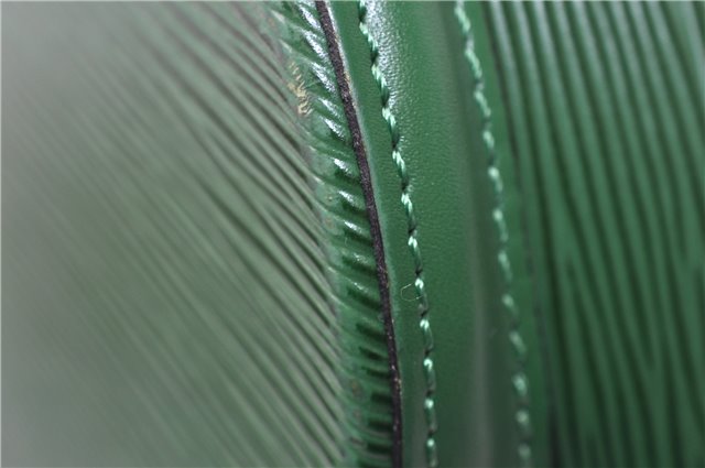 Auth Louis Vuitton Epi Saint Jacques Shopping Shoulder Bag Green M52264 LV 5539F