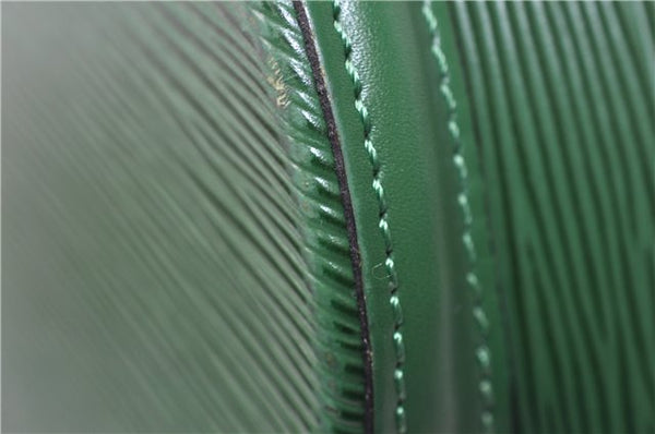 Auth Louis Vuitton Epi Saint Jacques Shopping Shoulder Bag Green M52264 LV 5539F