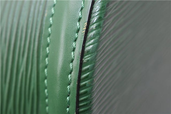 Auth Louis Vuitton Epi Saint Jacques Shopping Shoulder Bag Green M52264 LV 5539F