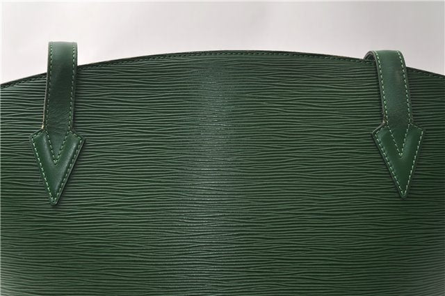 Auth Louis Vuitton Epi Saint Jacques Shopping Shoulder Bag Green M52264 LV 5539F