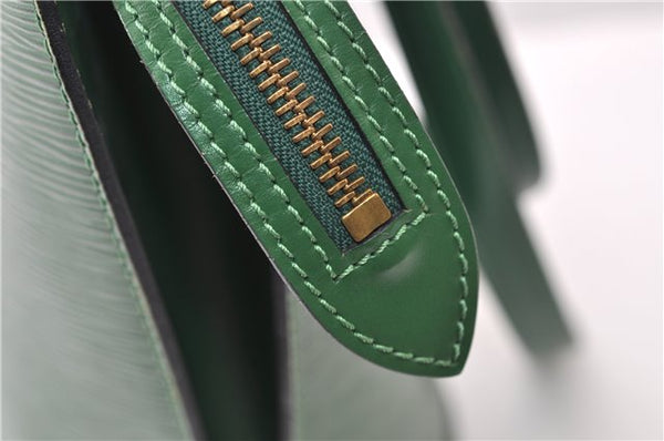 Auth Louis Vuitton Epi Saint Jacques Shopping Shoulder Bag Green M52264 LV 5539F