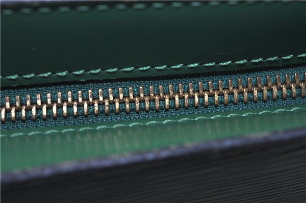 Auth Louis Vuitton Epi Saint Jacques Shopping Shoulder Bag Green M52264 LV 5539F