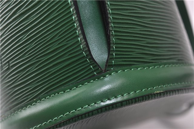 Auth Louis Vuitton Epi Saint Jacques Shopping Shoulder Bag Green M52264 LV 5539F