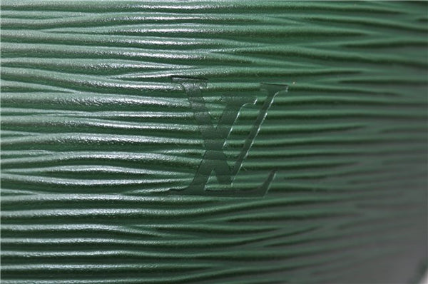 Auth Louis Vuitton Epi Saint Jacques Shopping Shoulder Bag Green M52264 LV 5539F