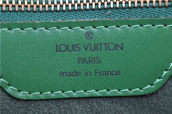 Auth Louis Vuitton Epi Saint Jacques Shopping Shoulder Bag Green M52264 LV 5539F