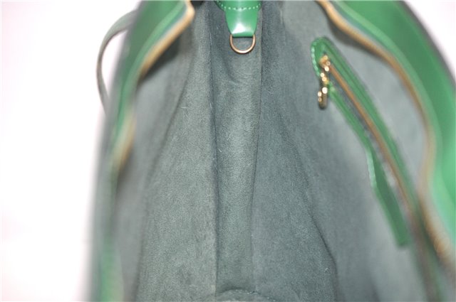 Auth Louis Vuitton Epi Saint Jacques Shopping Shoulder Bag Green M52264 LV 5539F