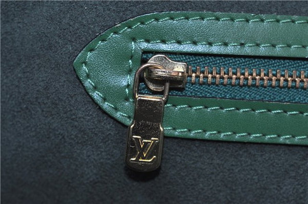 Auth Louis Vuitton Epi Saint Jacques Shopping Shoulder Bag Green M52264 LV 5539F