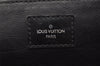 Authentic Louis Vuitton Damier Graphite Toiletry Hand Bag Pouch N47625 LV 5539I