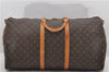 Auth Louis Vuitton Monogram Keepall Bandouliere 60 Boston Bag M41412 LV 5541D