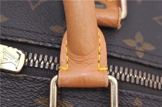 Auth Louis Vuitton Monogram Keepall Bandouliere 60 Boston Bag M41412 LV 5541D