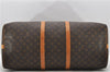 Auth Louis Vuitton Monogram Keepall Bandouliere 60 Boston Bag M41412 LV 5541D