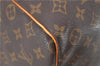 Auth Louis Vuitton Monogram Keepall Bandouliere 60 Boston Bag M41412 LV 5541D