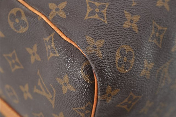 Auth Louis Vuitton Monogram Keepall Bandouliere 60 Boston Bag M41412 LV 5541D