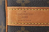 Auth Louis Vuitton Monogram Keepall Bandouliere 60 Boston Bag M41412 LV 5541D