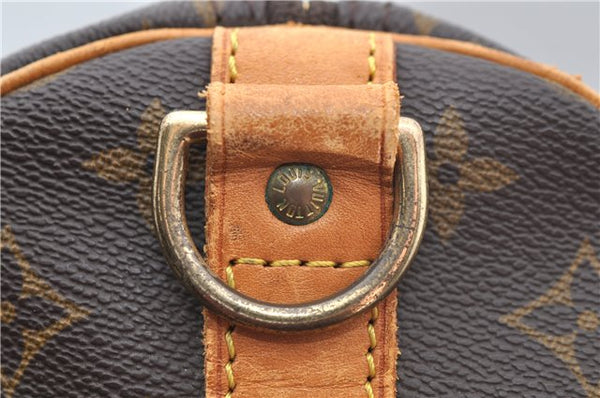 Auth Louis Vuitton Monogram Keepall Bandouliere 60 Boston Bag M41412 LV 5541D