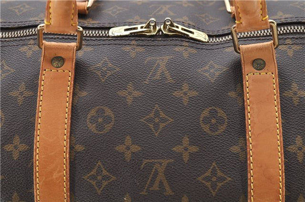 Auth Louis Vuitton Monogram Keepall Bandouliere 60 Boston Bag M41412 LV 5541D