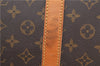 Auth Louis Vuitton Monogram Keepall Bandouliere 60 Boston Bag M41412 LV 5541D