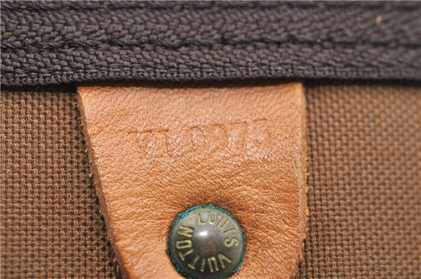 Auth Louis Vuitton Monogram Keepall Bandouliere 60 Boston Bag M41412 LV 5541D