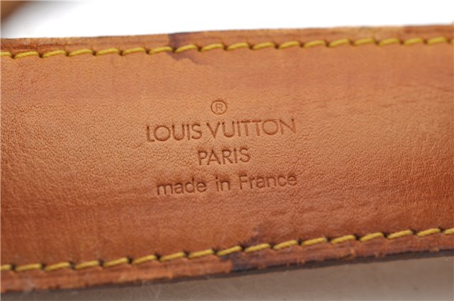 Auth Louis Vuitton Monogram Keepall Bandouliere 60 Boston Bag M41412 LV 5541D