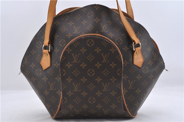 Authentic Louis Vuitton Monogram Ellipse Shopping Shoulder Bag M51128 LV 5542D