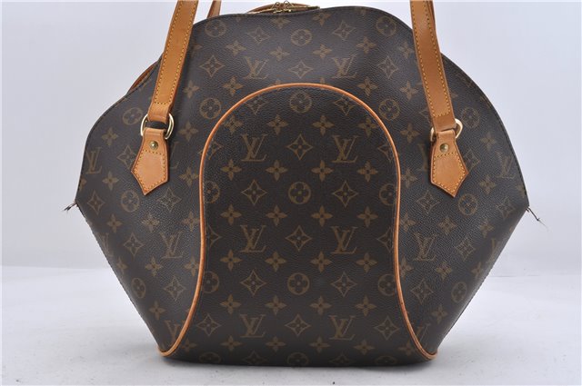Authentic Louis Vuitton Monogram Ellipse Shopping Shoulder Bag M51128 LV 5542D