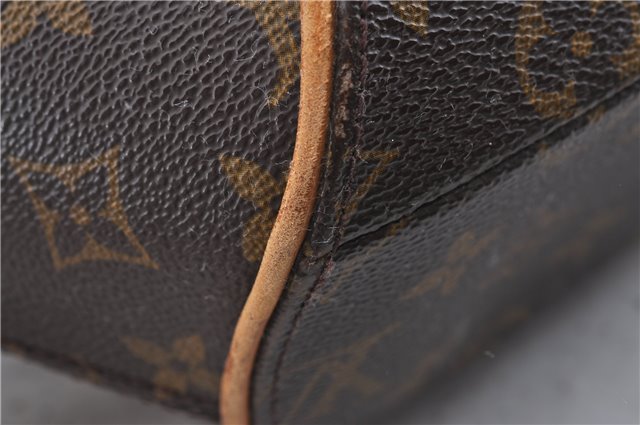 Authentic Louis Vuitton Monogram Ellipse Shopping Shoulder Bag M51128 LV 5542D