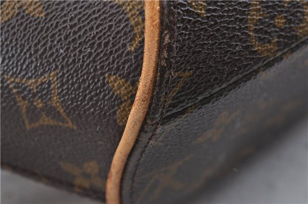 Authentic Louis Vuitton Monogram Ellipse Shopping Shoulder Bag M51128 LV 5542D