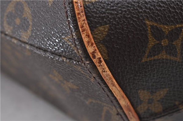 Authentic Louis Vuitton Monogram Ellipse Shopping Shoulder Bag M51128 LV 5542D