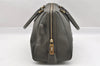 Authentic PRADA Saffiano Leather 2Way Shoulder Hand Boston Bag Khaki 5542I