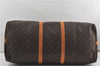 Auth Louis Vuitton Monogram Keepall Bandouliere 60 Boston Bag M41412 LV 5543D
