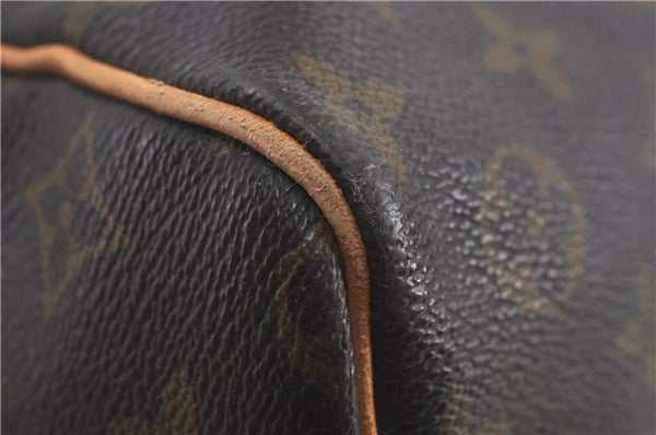 Auth Louis Vuitton Monogram Keepall Bandouliere 60 Boston Bag M41412 LV 5543D