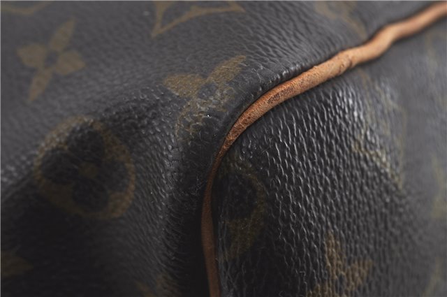 Auth Louis Vuitton Monogram Keepall Bandouliere 60 Boston Bag M41412 LV 5543D