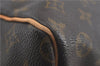 Auth Louis Vuitton Monogram Keepall Bandouliere 60 Boston Bag M41412 LV 5543D