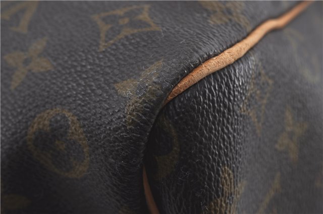 Auth Louis Vuitton Monogram Keepall Bandouliere 60 Boston Bag M41412 LV 5543D