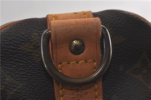 Auth Louis Vuitton Monogram Keepall Bandouliere 60 Boston Bag M41412 LV 5543D