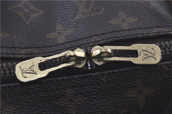 Auth Louis Vuitton Monogram Keepall Bandouliere 60 Boston Bag M41412 LV 5543D