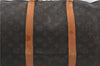 Auth Louis Vuitton Monogram Keepall Bandouliere 60 Boston Bag M41412 LV 5543D