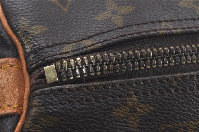 Auth Louis Vuitton Monogram Keepall Bandouliere 60 Boston Bag M41412 LV 5543D