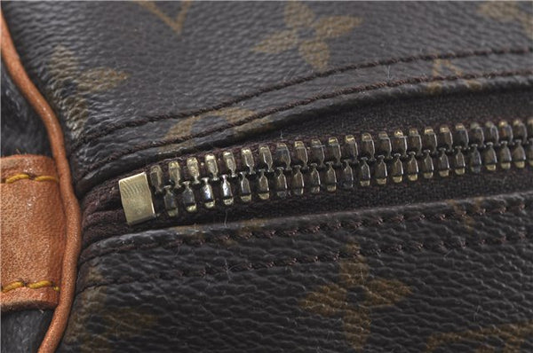 Auth Louis Vuitton Monogram Keepall Bandouliere 60 Boston Bag M41412 LV 5543D