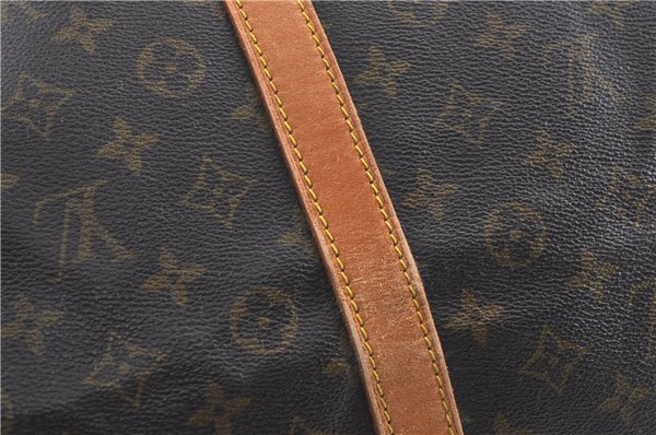 Auth Louis Vuitton Monogram Keepall Bandouliere 60 Boston Bag M41412 LV 5543D