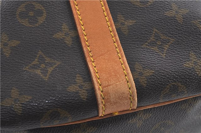 Auth Louis Vuitton Monogram Keepall Bandouliere 60 Boston Bag M41412 LV 5543D
