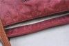 Authentic GUCCI Shoulder Tote Bag Purse GG Nylon Leather 295252 Pink 5544C