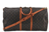 Auth Louis Vuitton Monogram Keepall Bandouliere 55 Boston Bag M41414 LV 5544D