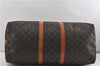 Auth Louis Vuitton Monogram Keepall Bandouliere 55 Boston Bag M41414 LV 5544D