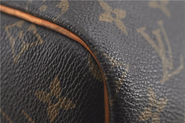 Auth Louis Vuitton Monogram Keepall Bandouliere 55 Boston Bag M41414 LV 5544D