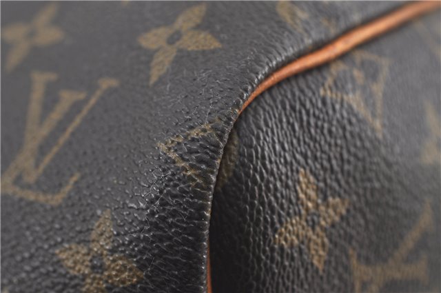 Auth Louis Vuitton Monogram Keepall Bandouliere 55 Boston Bag M41414 LV 5544D
