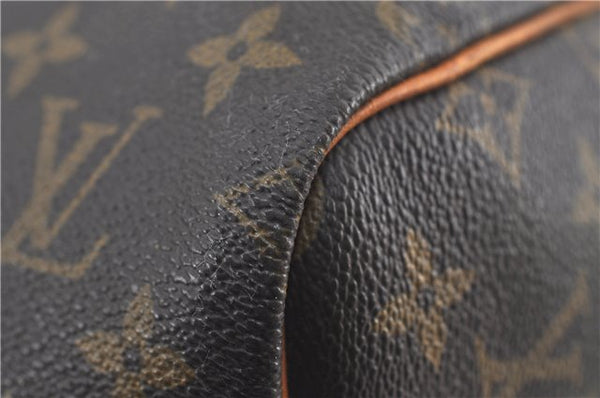 Auth Louis Vuitton Monogram Keepall Bandouliere 55 Boston Bag M41414 LV 5544D