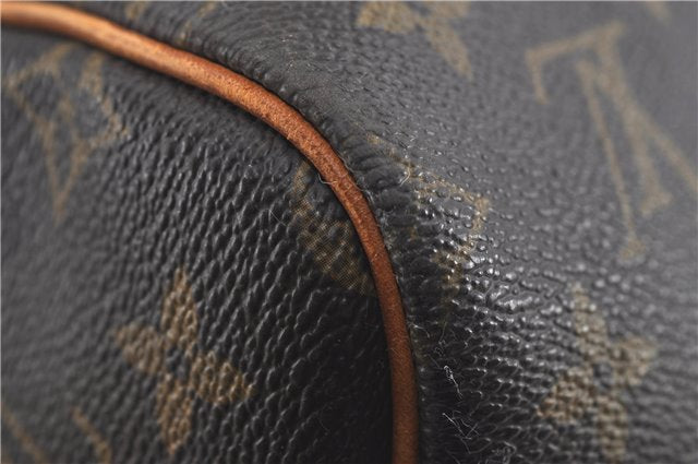 Auth Louis Vuitton Monogram Keepall Bandouliere 55 Boston Bag M41414 LV 5544D