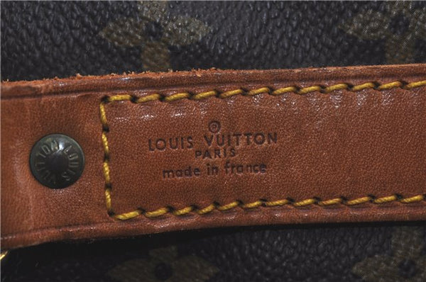 Auth Louis Vuitton Monogram Keepall Bandouliere 55 Boston Bag M41414 LV 5544D