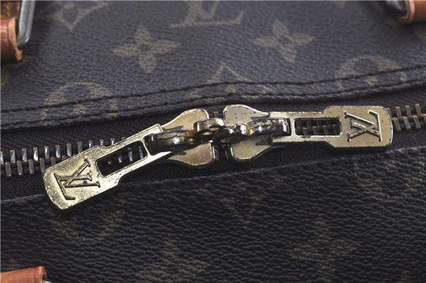 Auth Louis Vuitton Monogram Keepall Bandouliere 55 Boston Bag M41414 LV 5544D